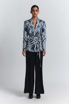 Vortex Print Blazer view 4