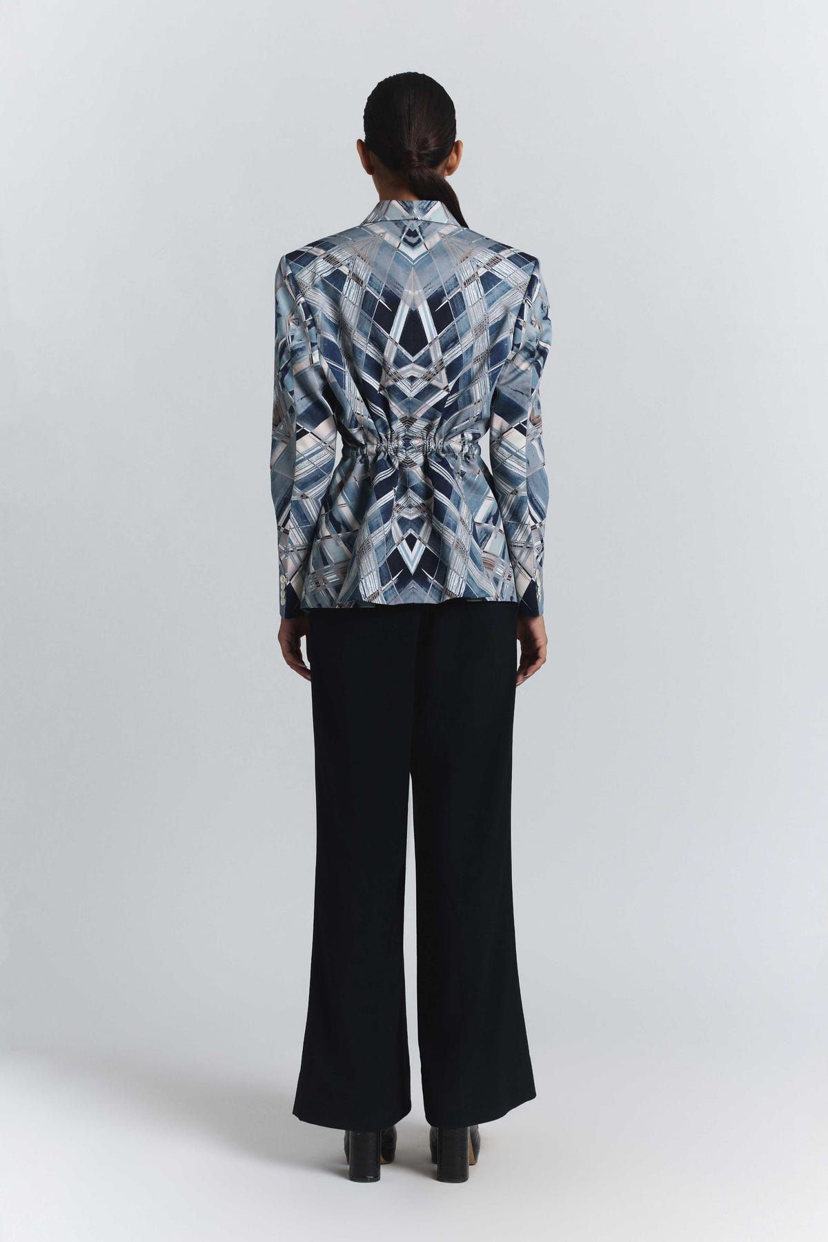 Vortex Print Blazer - image 6