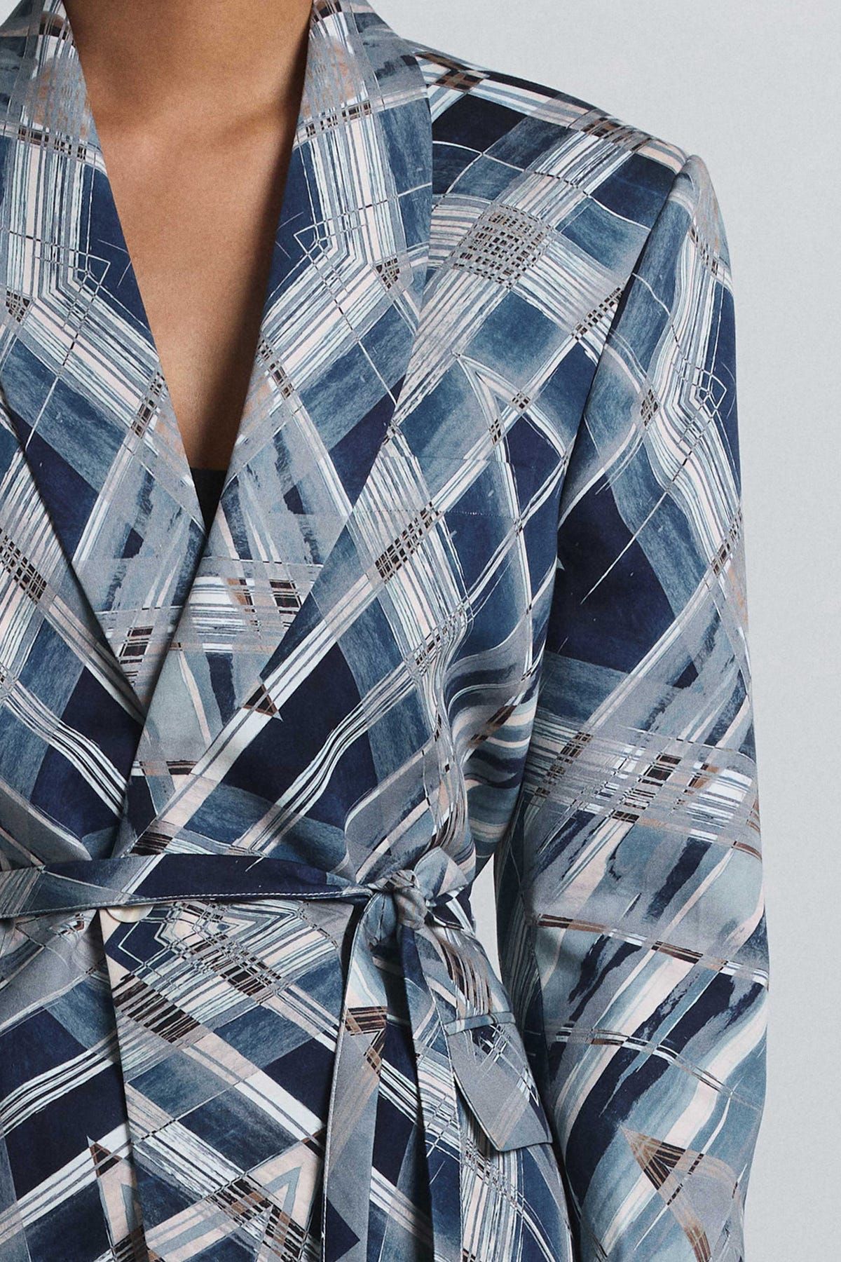Vortex Print Blazer - image 7