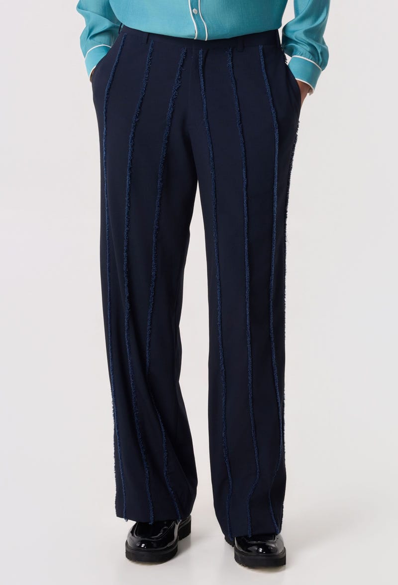 Rift Panel Trousers Navy
