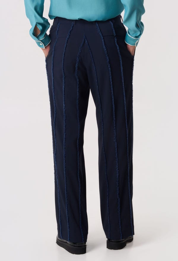 Line out Line — Rift Panel Trousers Navy