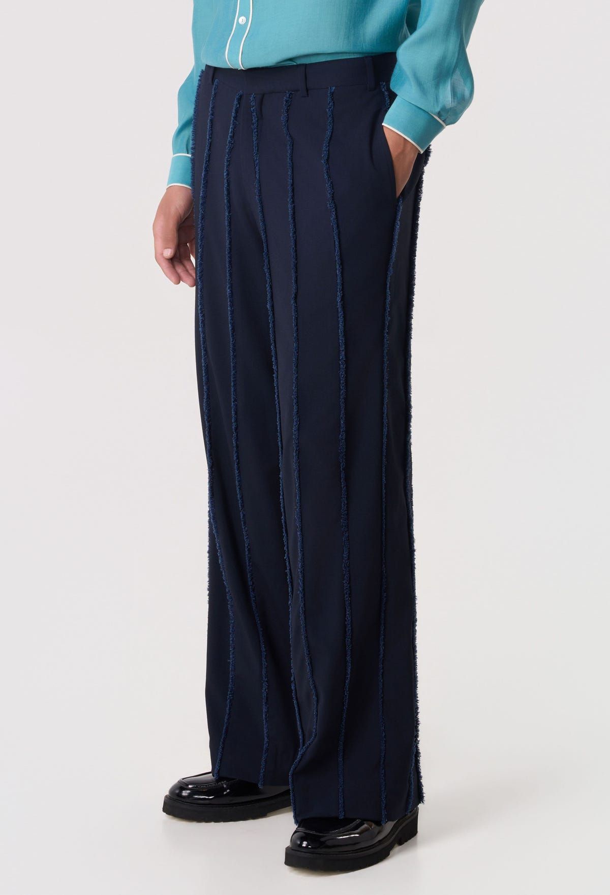Rift Panel Trousers Navy - image 3