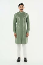 Warp line Bandi Jacket Set- Sage Green view 5