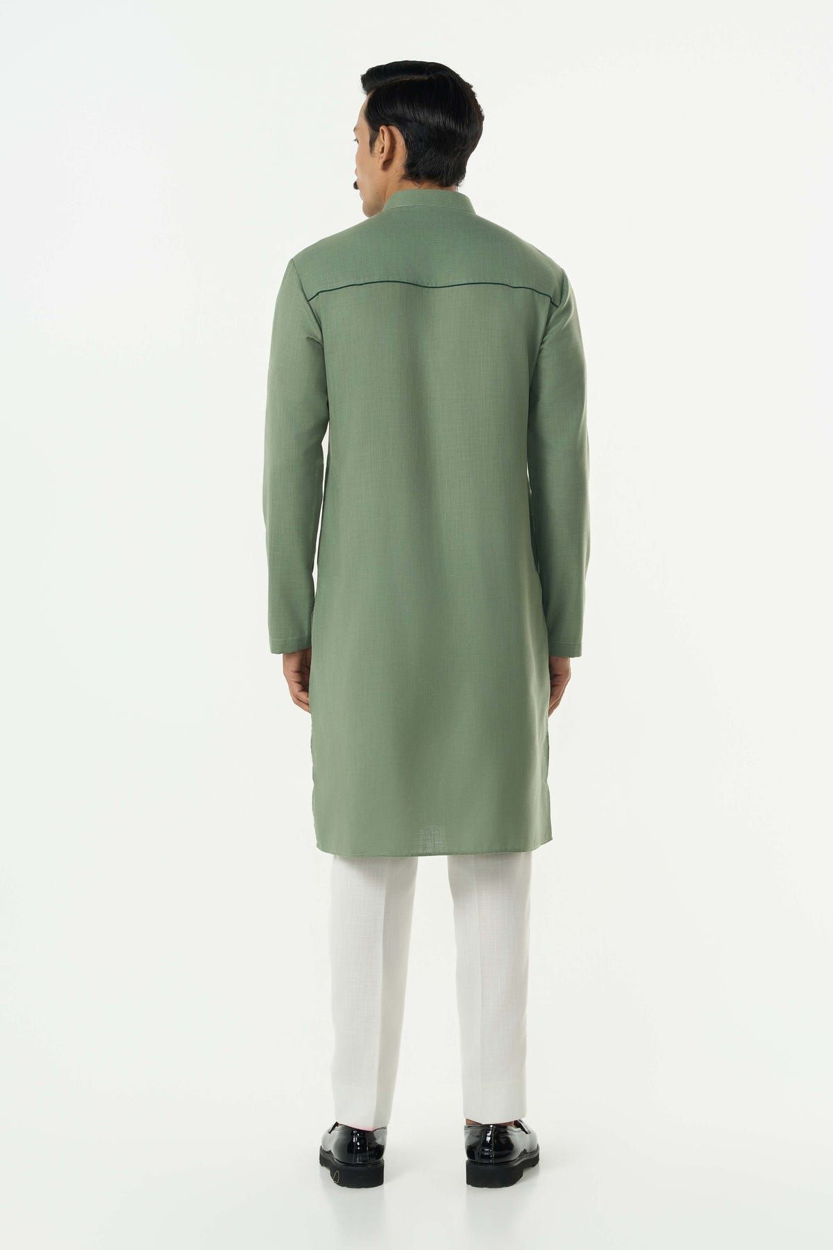 Warp line Bandi Jacket Set- Sage Green - image 6