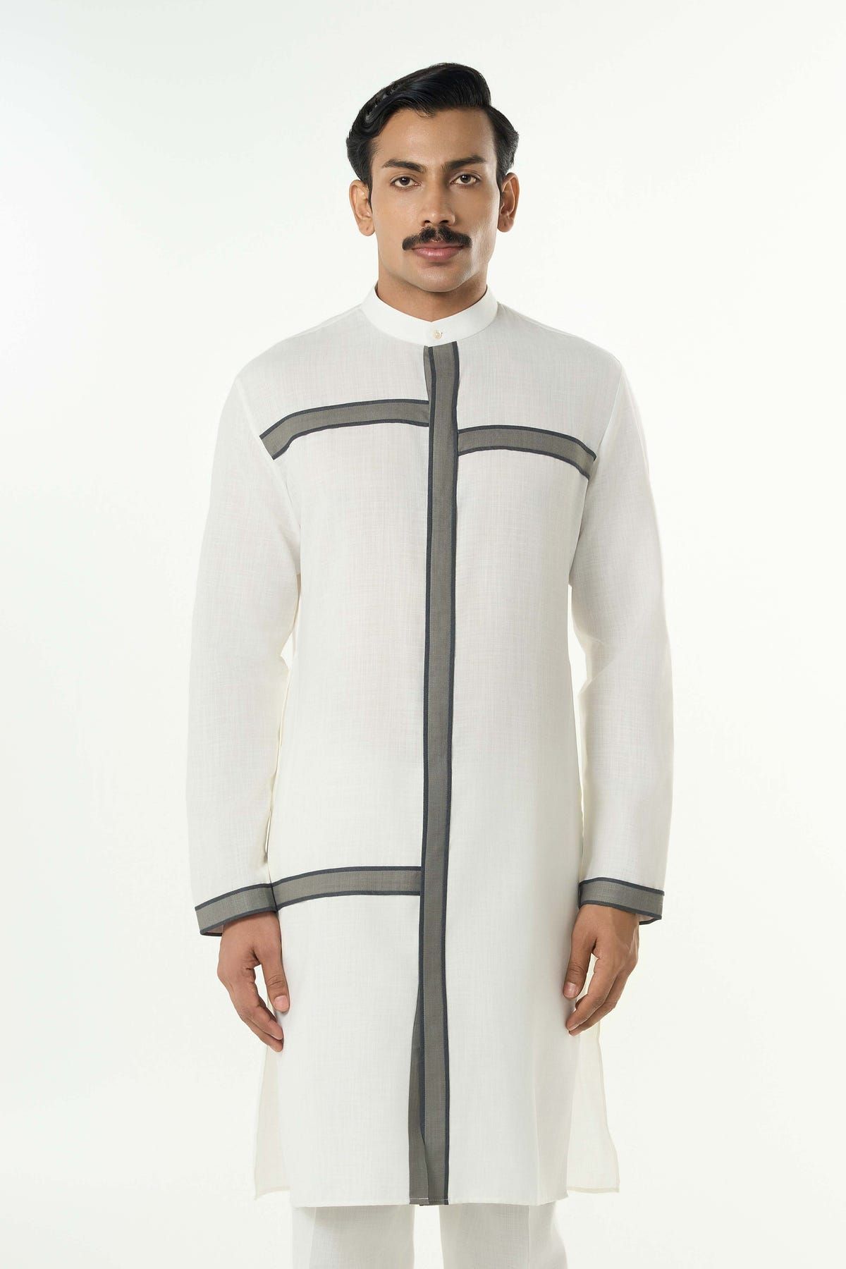 Crossbeam Kurta- Off White - image 1