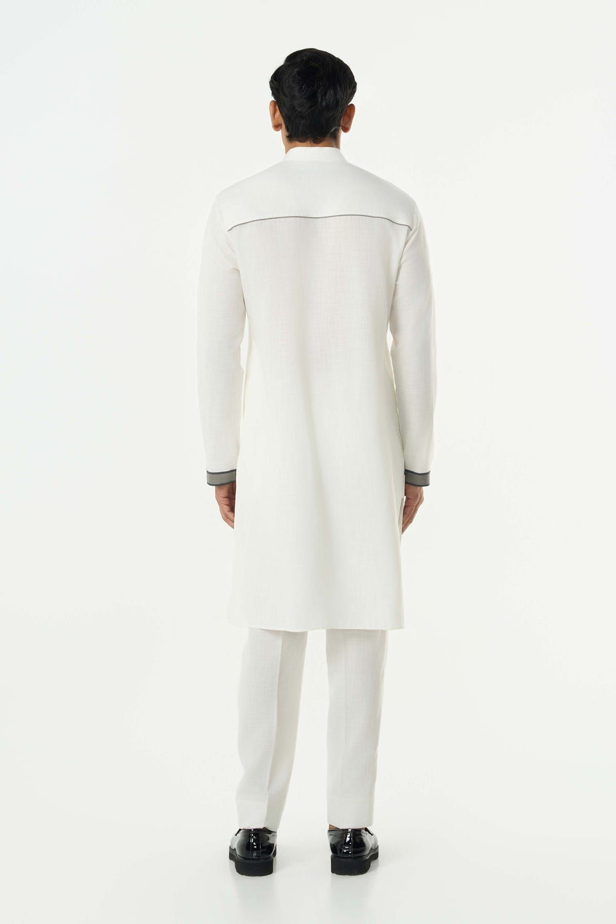 Crossbeam Kurta- Off White - image 4
