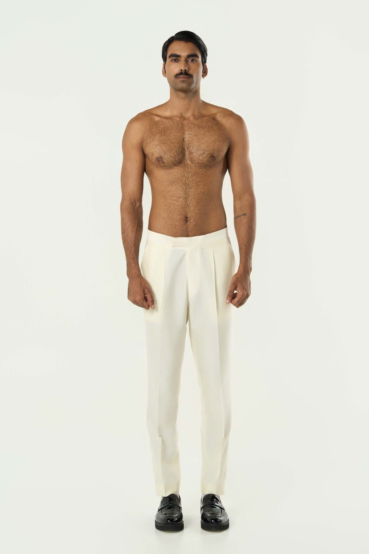 Pyjama Pants - Ivory - image 3