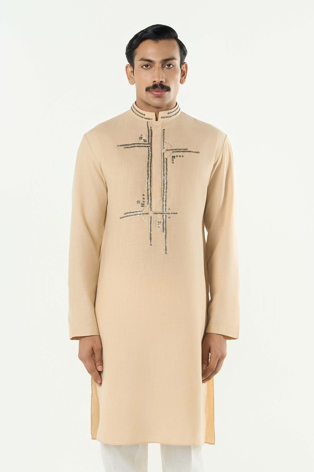 Lunar Bay Kurta - Beige - image 1