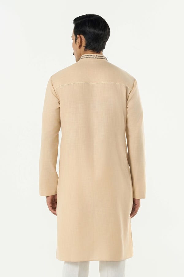 Line out Line — Lunar Bay Kurta - Beige