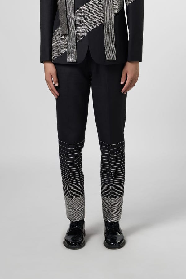 Line out Line — Gradient Pitta Staight Fit Pants