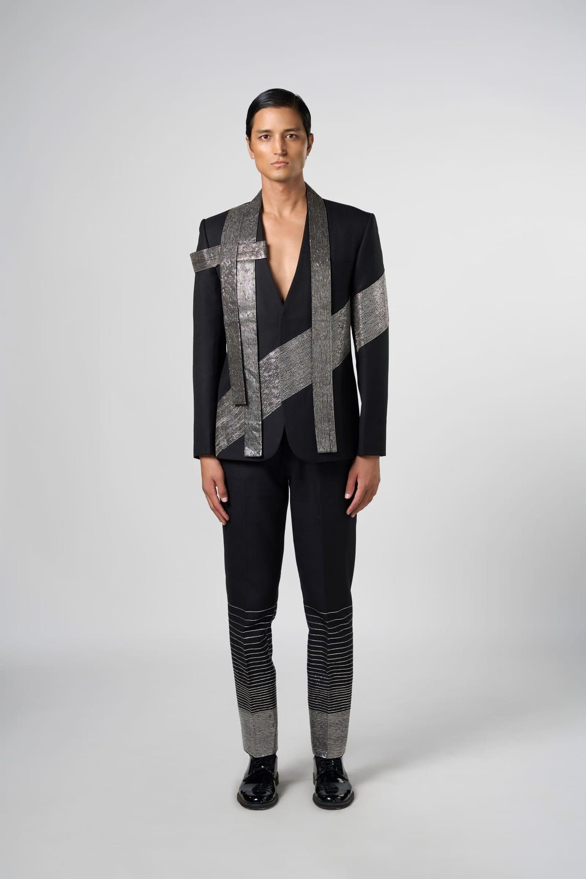 Gradient Pitta Staight Fit Pants - image 3