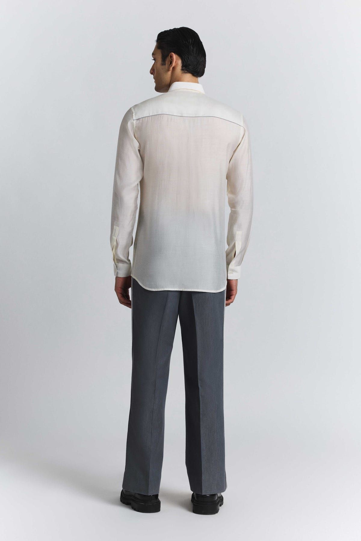 Essentialist Pintuck Shirt - image 4