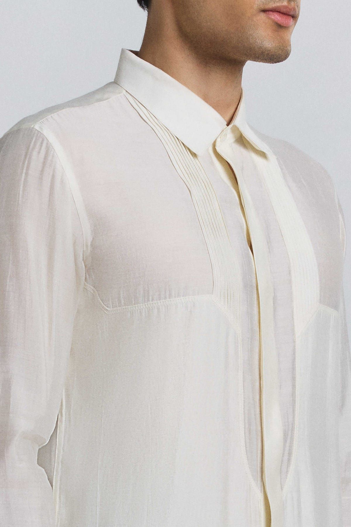 Essentialist Pintuck Shirt - image 6