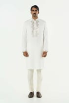 Aurum Kurta - Off White view 3