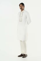 Aurum Kurta - Off White view 5
