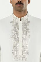 Aurum Kurta - Off White view 6
