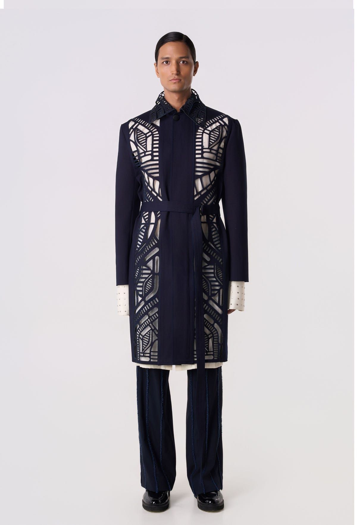 Lattice Laser Cut Trench - image 4