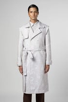 Signature Print Convertible Trench view 2