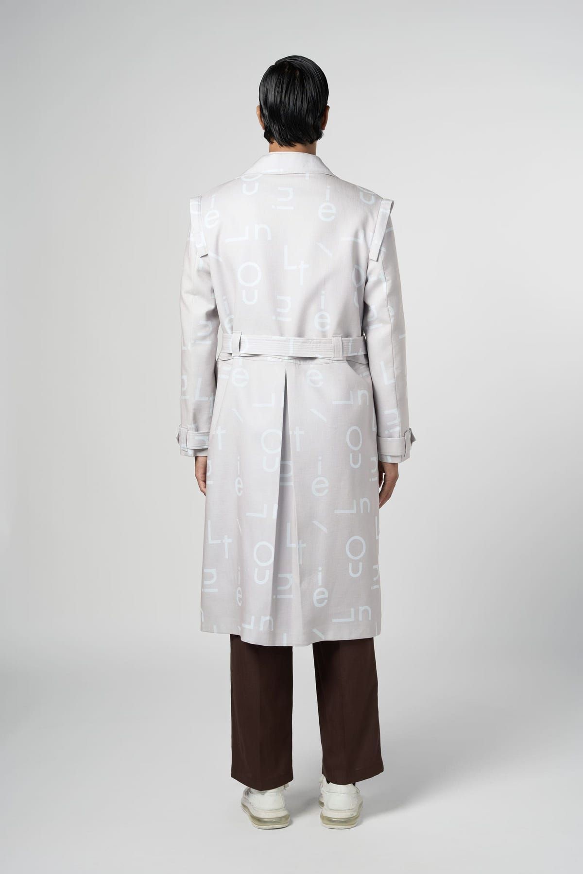 Signature Print Convertible Trench - image 4