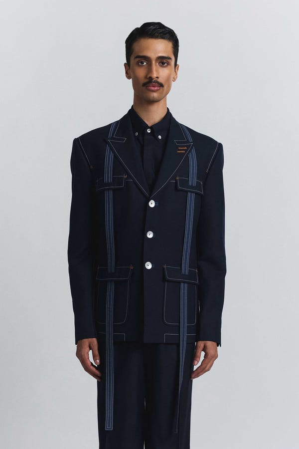 Line out Line — Safari Style Blazer
