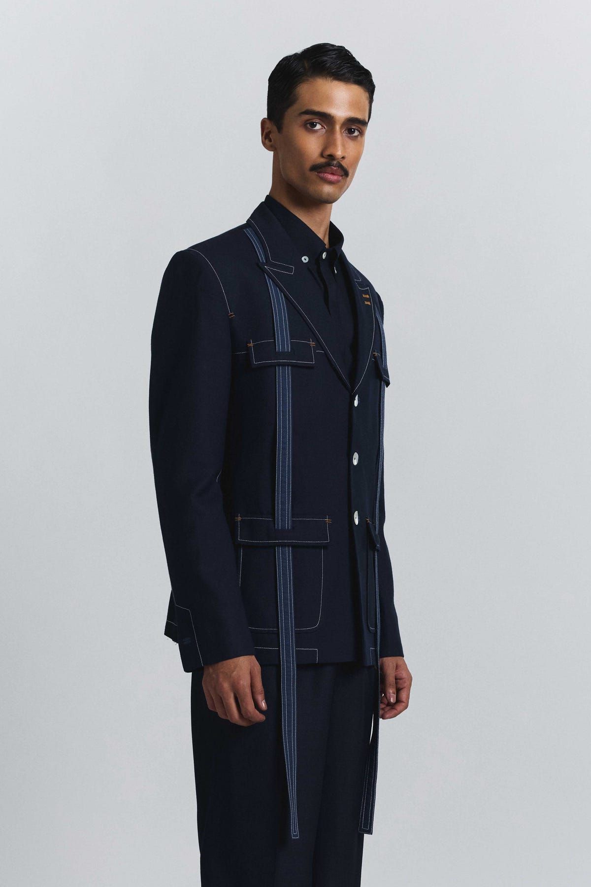 Safari Style Blazer - image 3