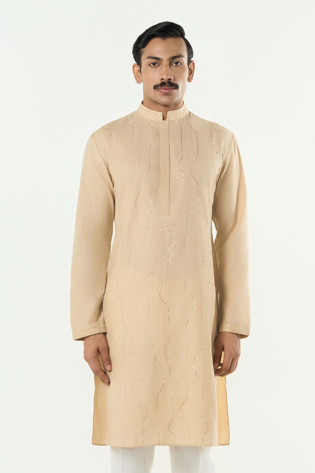 City Pulse Kurta - Beige - image 1