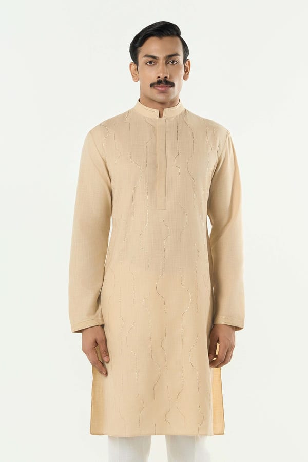 Line out Line — City Pulse Kurta - Beige