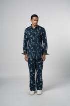 Singature Print Night Shirt view 2