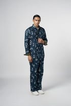 Singature Print Night Shirt view 5