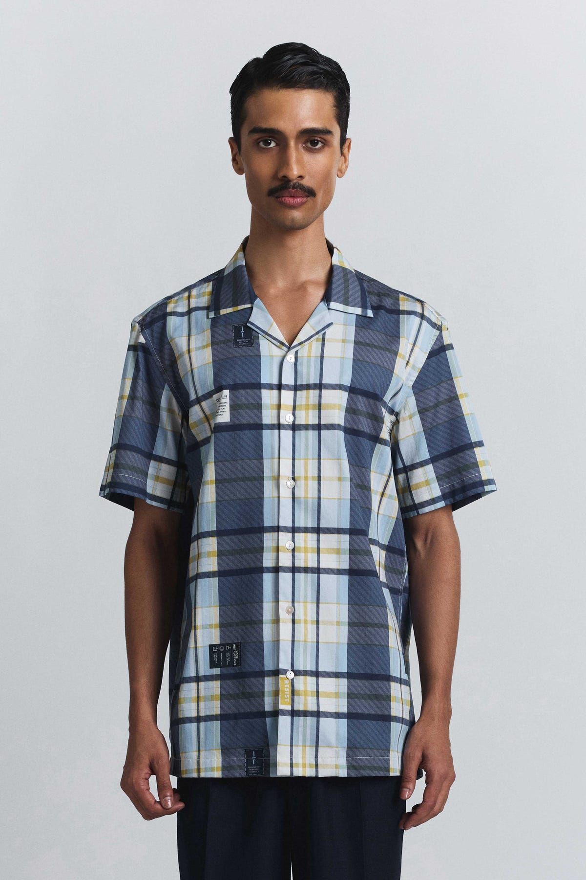 Vintage Checkered Shirt - image 1
