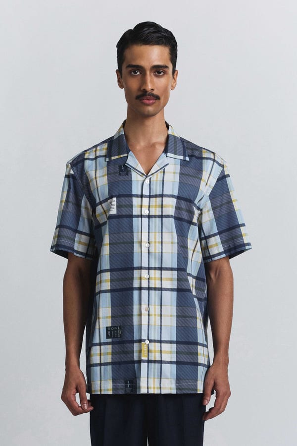 Line out Line — Vintage Checkered Shirt