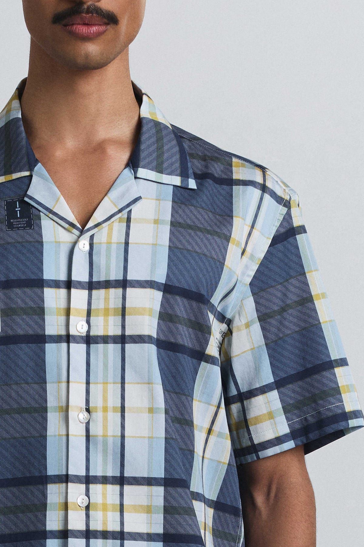 Vintage Checkered Shirt - image 5