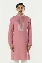 Aurum Kurta - Pink view 1