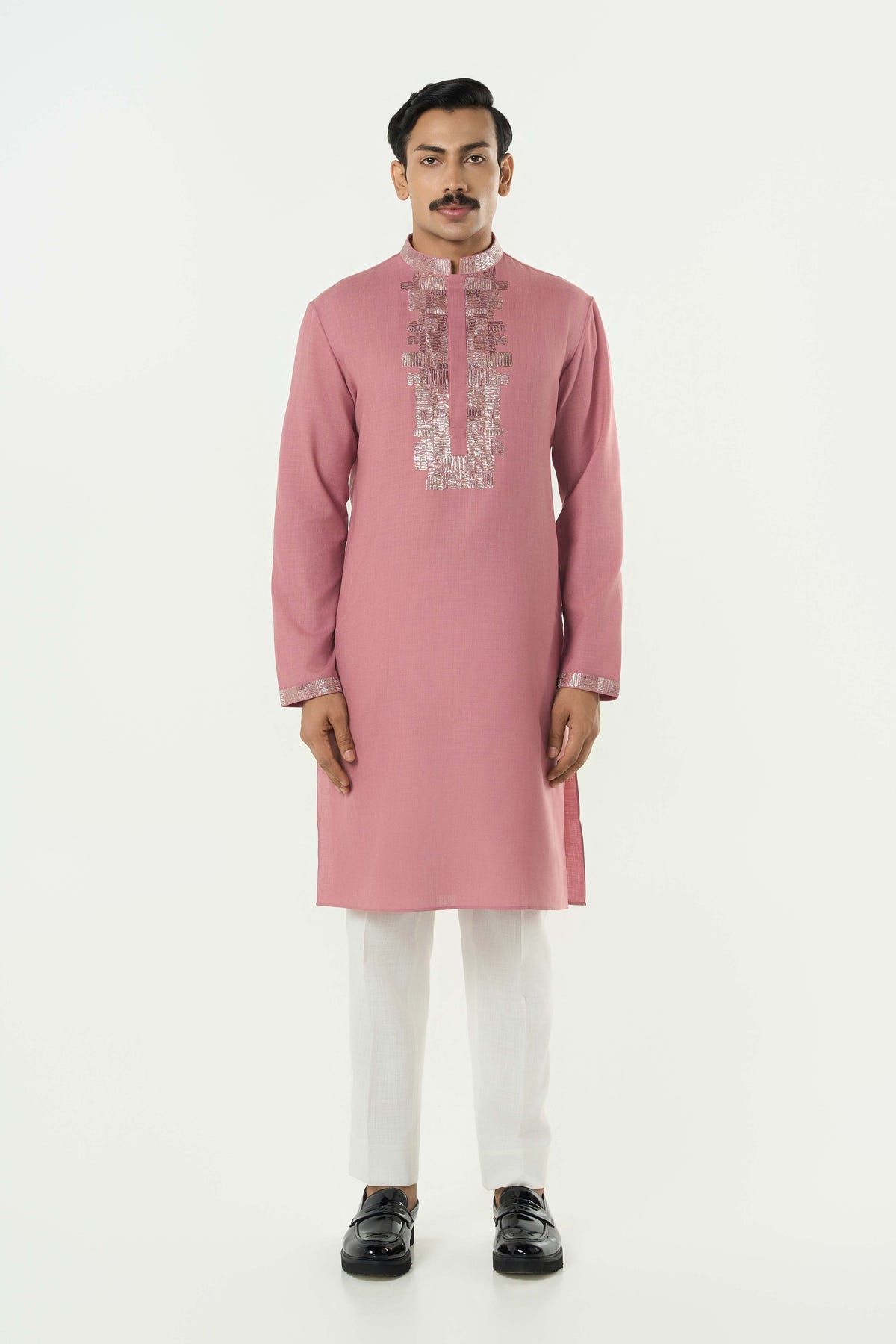 Aurum Kurta - Pink - image 3
