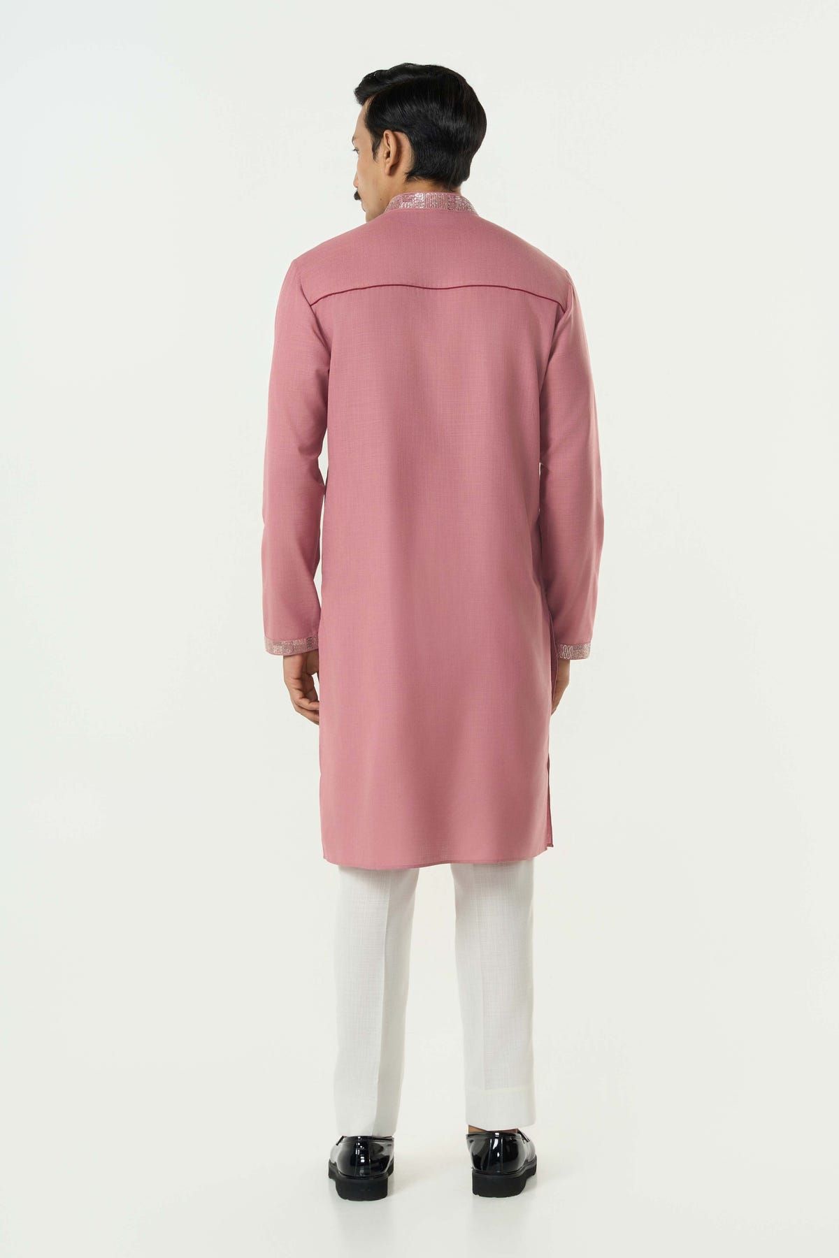 Aurum Kurta - Pink - image 4