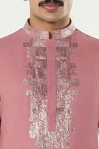 Aurum Kurta - Pink view 6