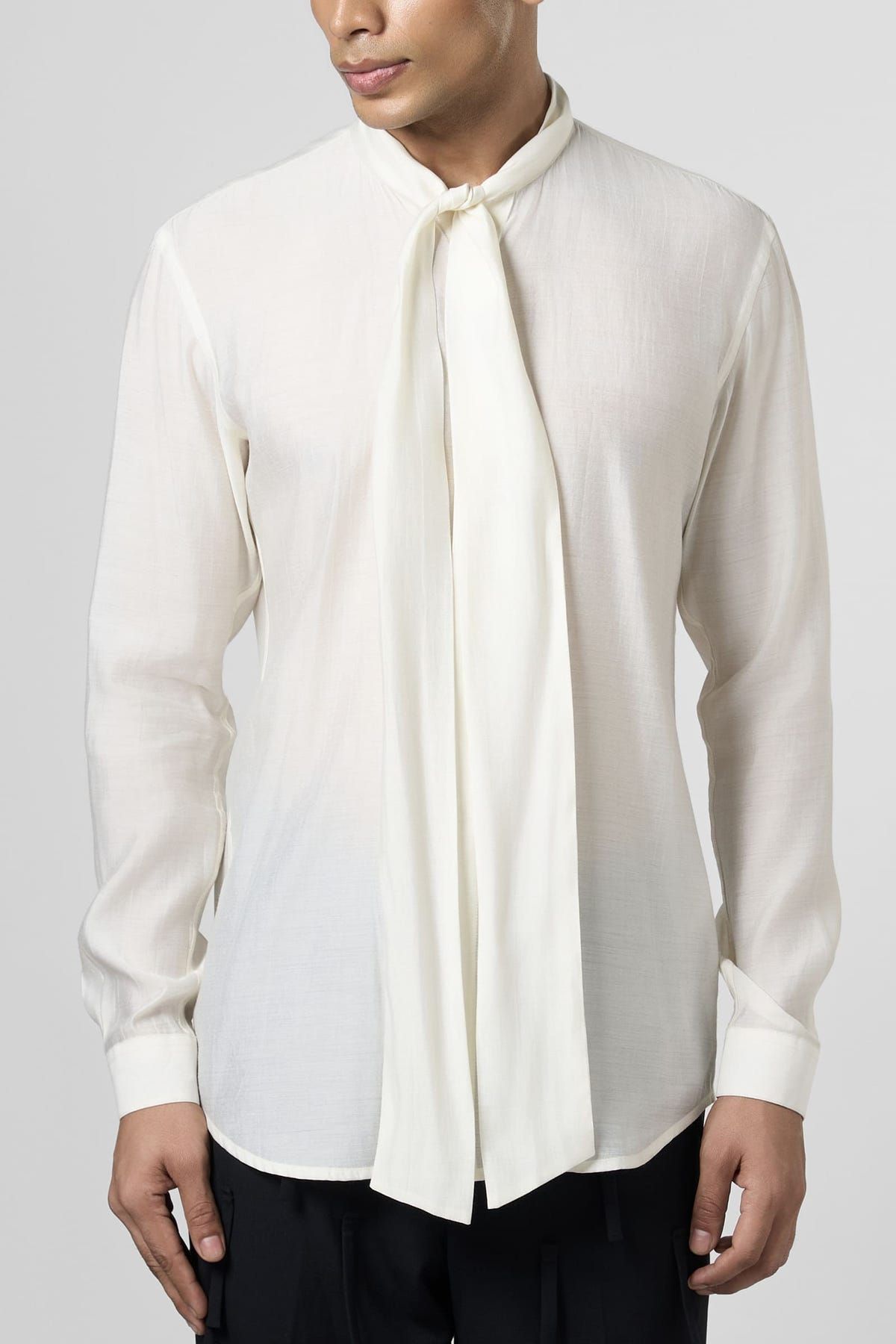 Pussy Bow Shirt - image 1