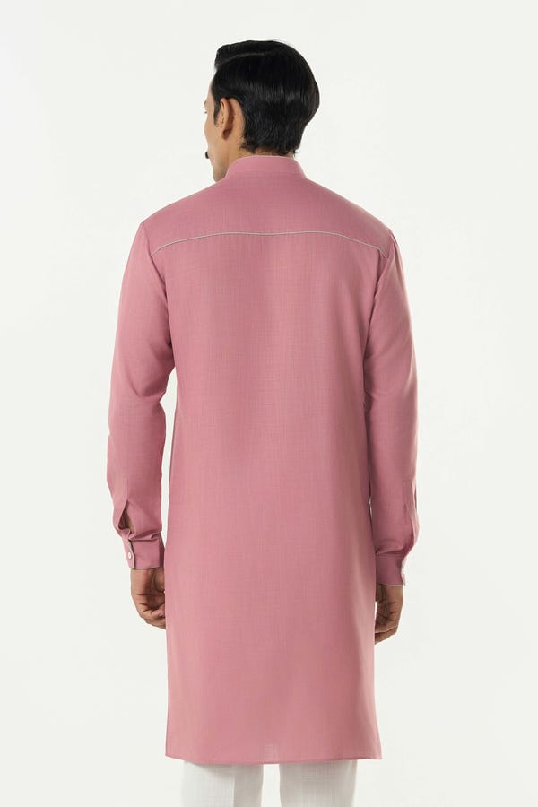 Line out Line — Lume City Kurta - Pink