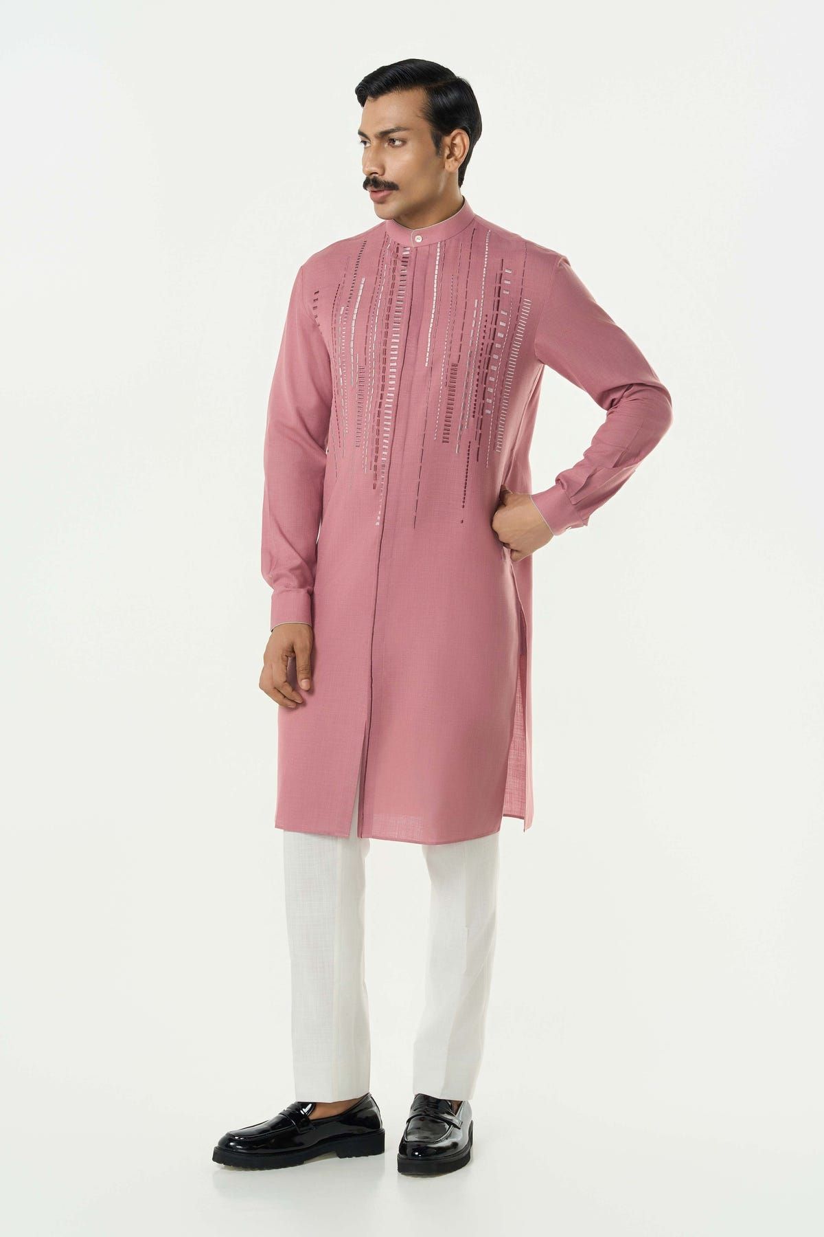 Lume City Kurta - Pink - image 5