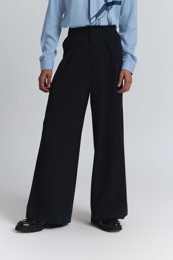 Line out Line — Mega Pleat Pants