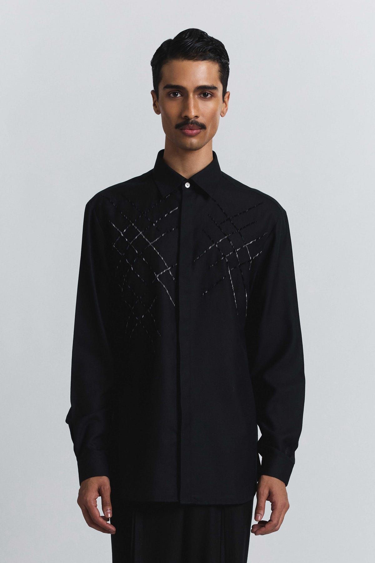 Lunar Grid Shirt - image 1