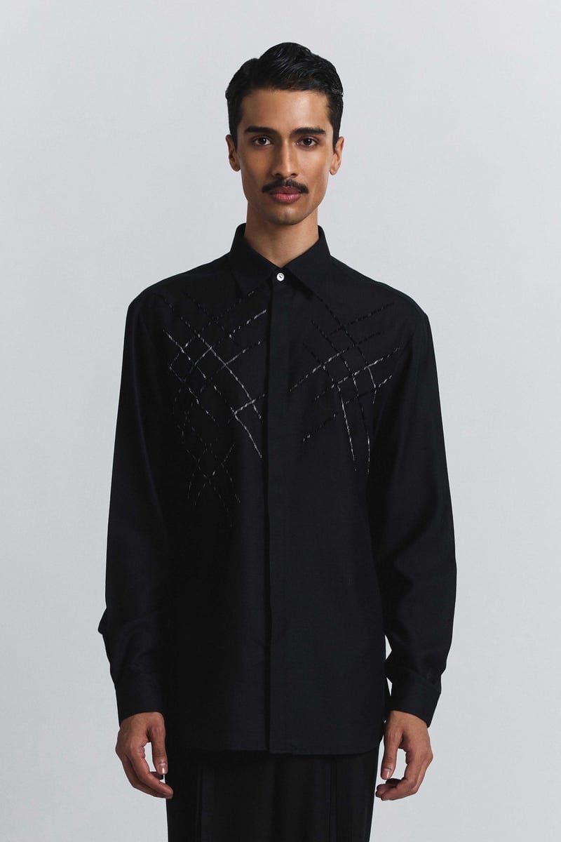 Lunar Grid Shirt