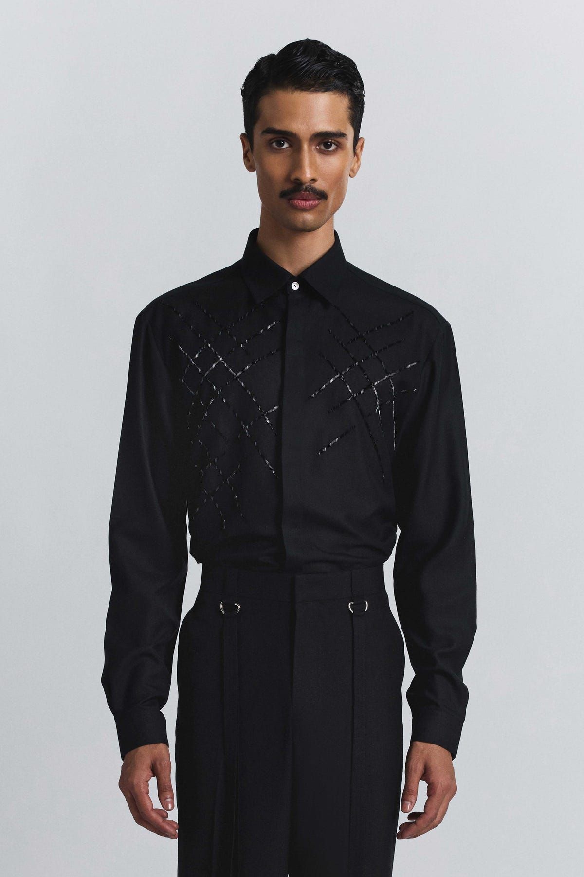 Lunar Grid Shirt - image 5
