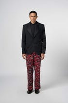 Dazzle Fringe Cut And Sew Blazer view 5