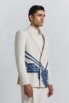 Urban Denim Patch Blazer view 3