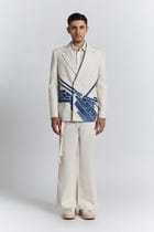 Urban Denim Patch Blazer view 4