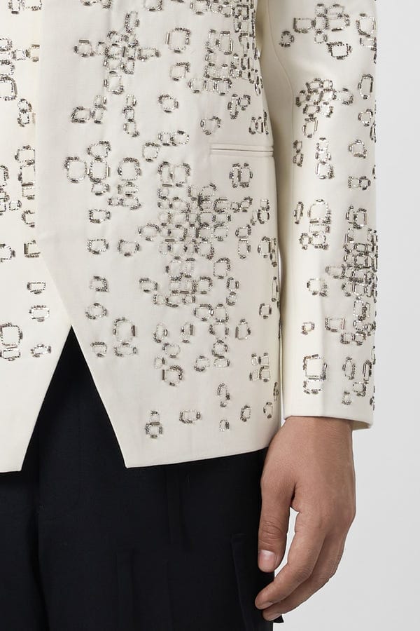 Line out Line — Urban Sprawl Embroidered Jacket