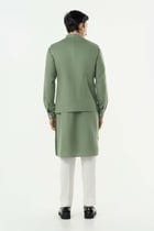 Warp Line Bandi Jacket - Sage Green view 4