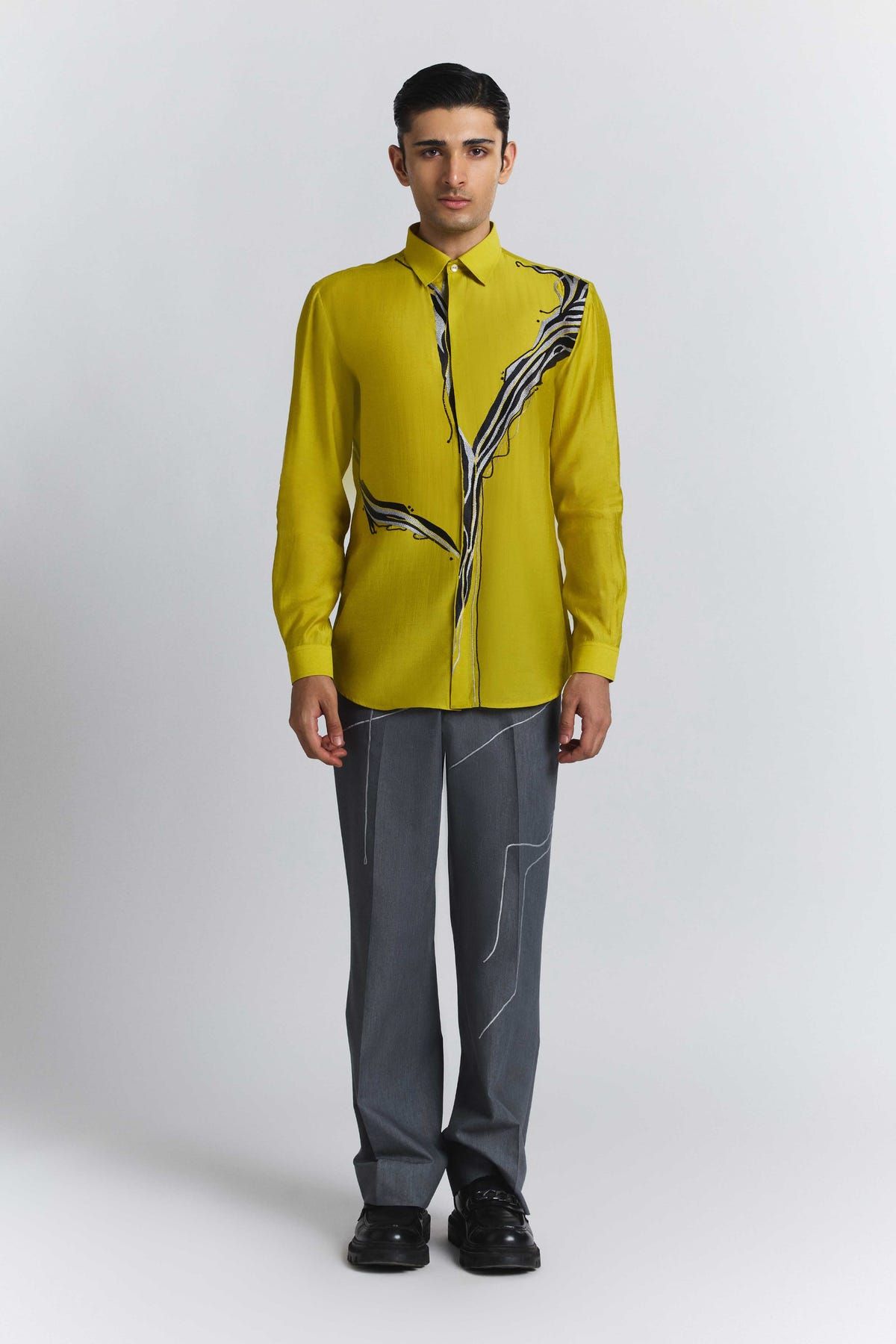 The Abstract Embroidery Shirt - image 2