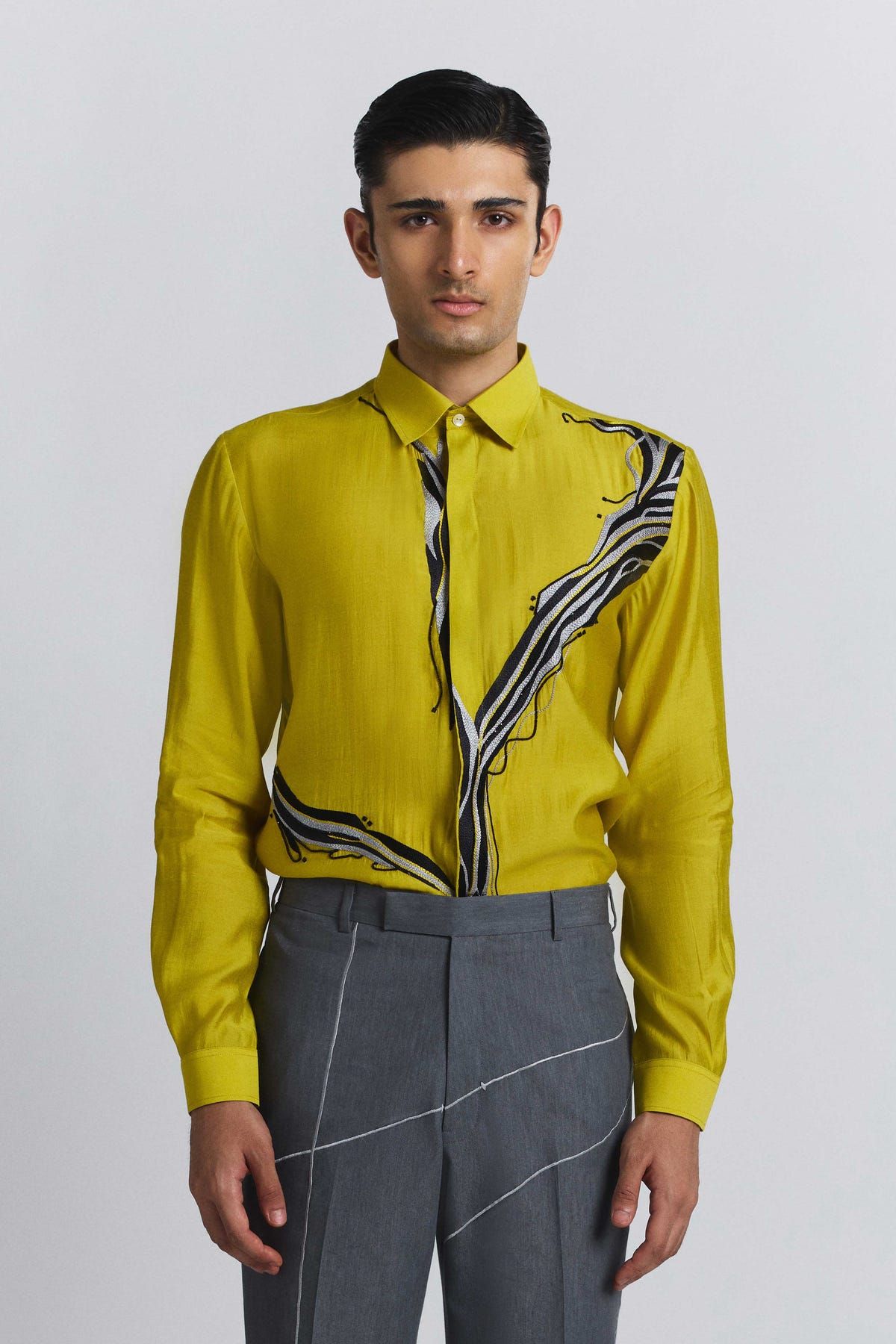 The Abstract Embroidery Shirt - image 5